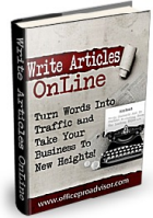 Write Articles Online - Digital Book - Click Here